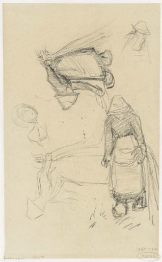 Studies of a peasant woman