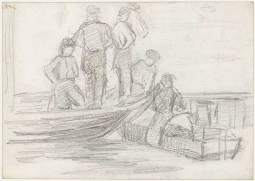 Two boats with men