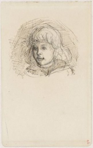 Head of a girl