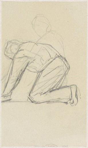Man on his knees