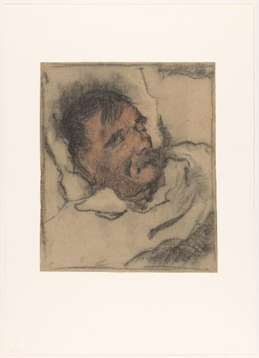 Portrait of Libbe Ket, Sleeping in Bed