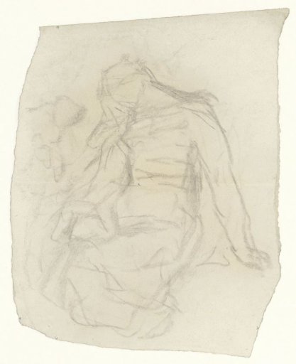 Study Of A Seated Woman
