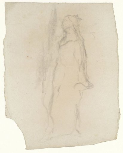 Study Of A Standing Woman