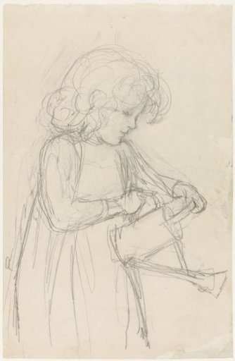 Girl with a Watering Can