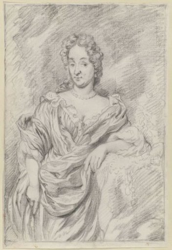Richly Dressed Standing Woman
