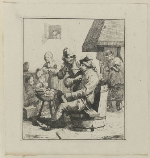 Company by the fireplace