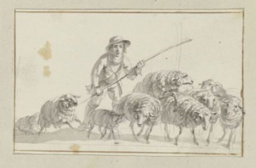 Shepherd Among His Flock