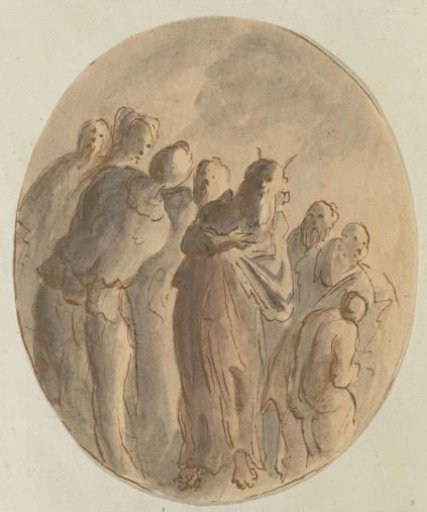 Standing company (around Moses?)