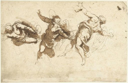 Three Floating Angels