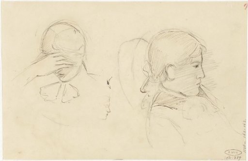 Two women's heads
