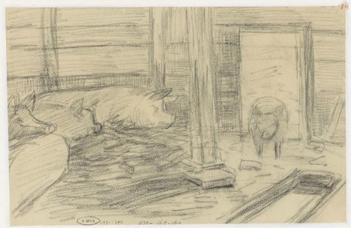 Pigs in a stable