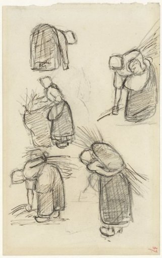 Five studies of a working woman