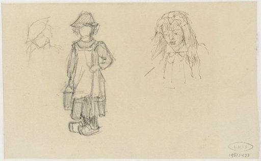 Sketches of a girl