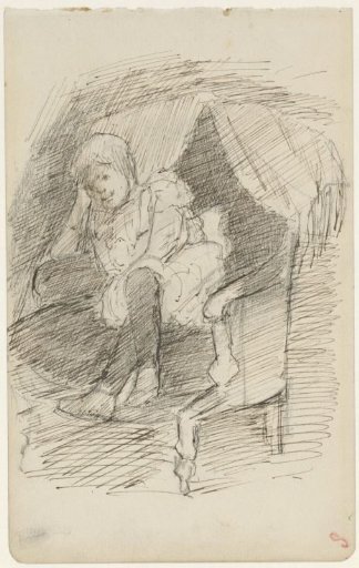 Girl in a chair