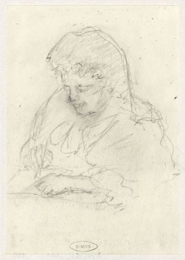 Woman writing