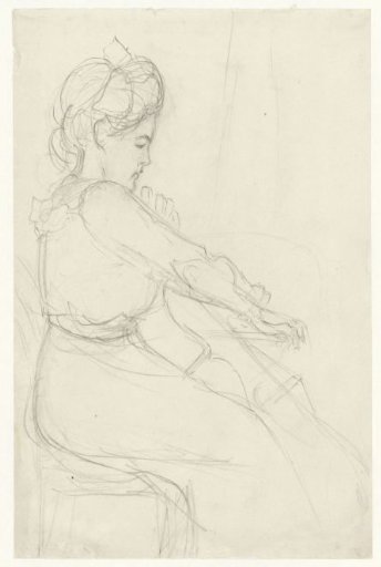 Woman playing the cello
