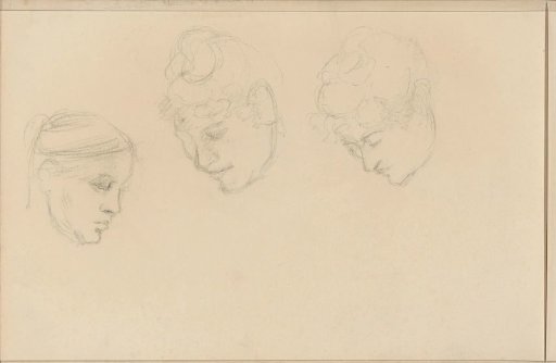 Head of a woman
