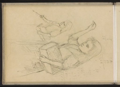 Girl with a Box under Her Arm
