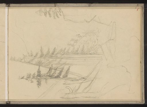 Mountain Landscape with Spruces