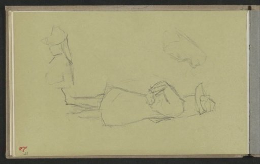 Standing girl with a hat