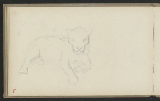 Recumbent lion