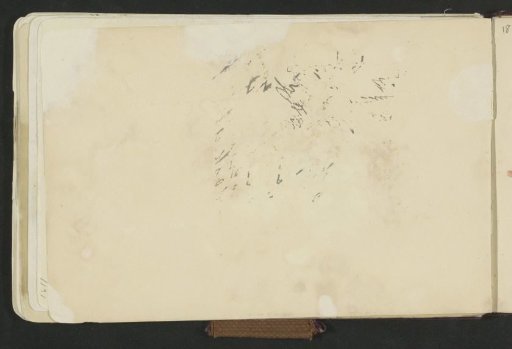 Abklatsch of a pen drawing
