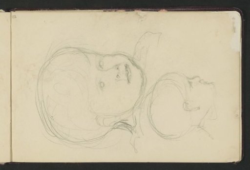 Heads of a child