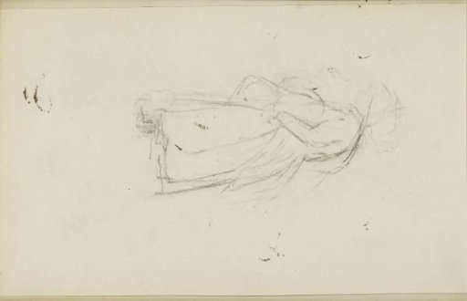 Figure in a coat to the ankle