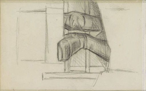 Feet on a stove
