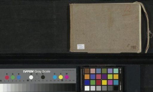 Sketchbook with 17 sheets