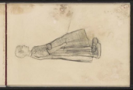 Standing girl in wooden clogs