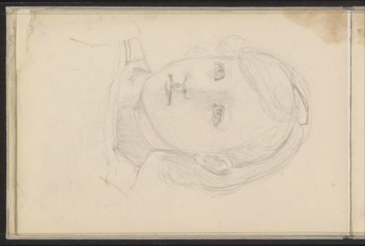 Head of a girl