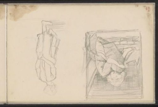 Girl sitting with knees drawn up on a step