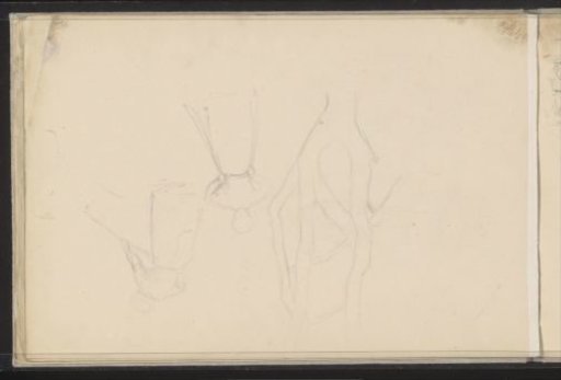 Tree branches and figure studies