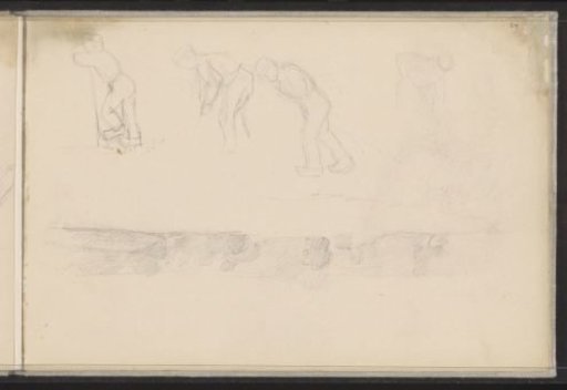 Landscape and a farm laborer