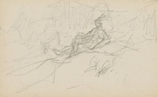 Landscape with a reclining figure