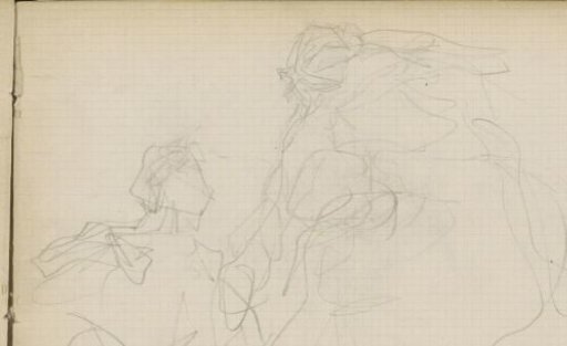 Man and woman, turned towards each other