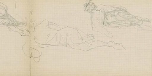 Two reclining figures