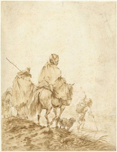 Poorly dressed travellers