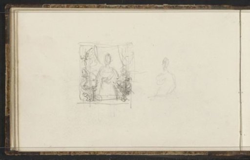 Woman in a niche