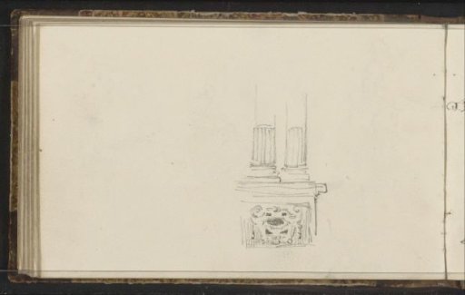Columns on a pedestal