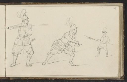 Soldier with a lance
