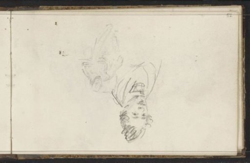 Portrait and a seated man
