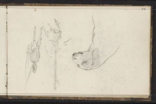 Dog and a standard-bearer