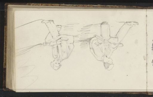 Two seated men
