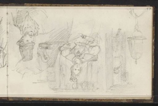 Seated woman in an interior