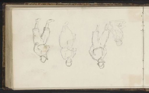 Men with hats and a shoeshiner