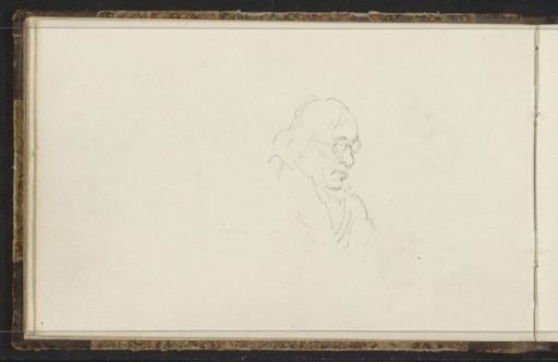 Head of a Man with Glasses