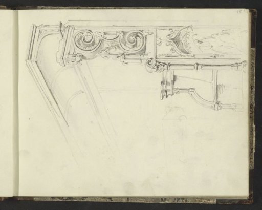 Choir stall with decorated sides