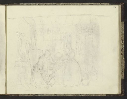 Interior with a Man and Woman